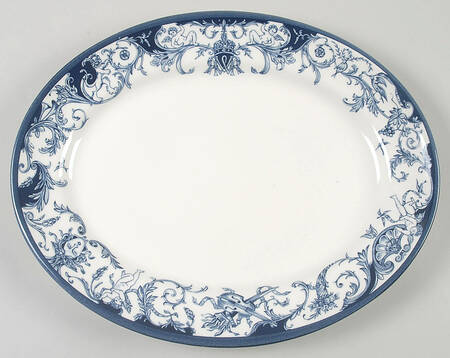 The Royal Palaces 12" Oval Serving Platter