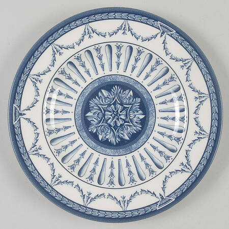 The Royal Palaces Bread & Butter Plate by Rosina-Queens
