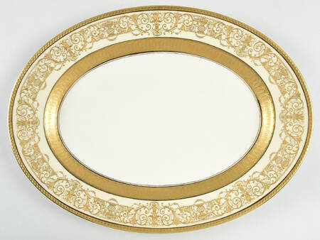 F8393 15" Oval Serving Platter