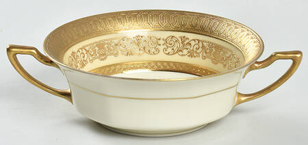 F8393 Flat Cream Soup Bowl