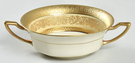 F8393 Flat Cream Soup Bowl