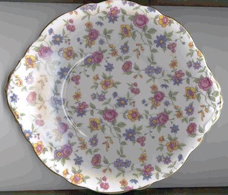 RE14 Handled Cake Plate