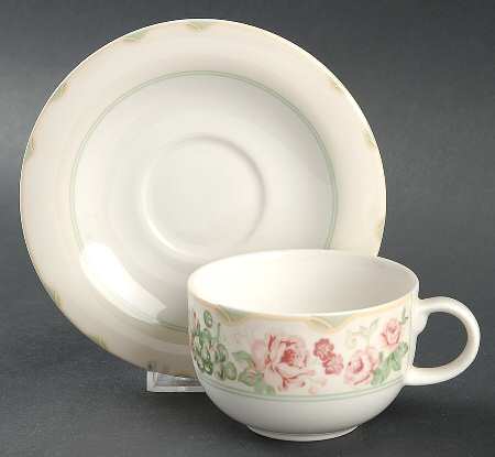 Bronte Flat Cup & Saucer Set