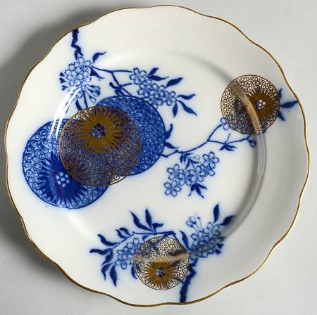 Persian Spray (Scalloped) Salad Plate