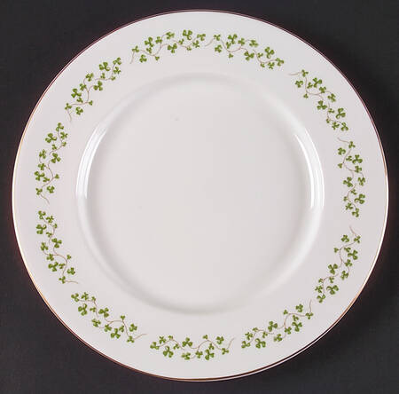 Shamrock Luncheon Plate