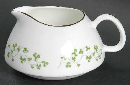 Shamrock Individual Stacking Creamer by Royal Tara