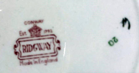 Conway (Red) Dinner Plate