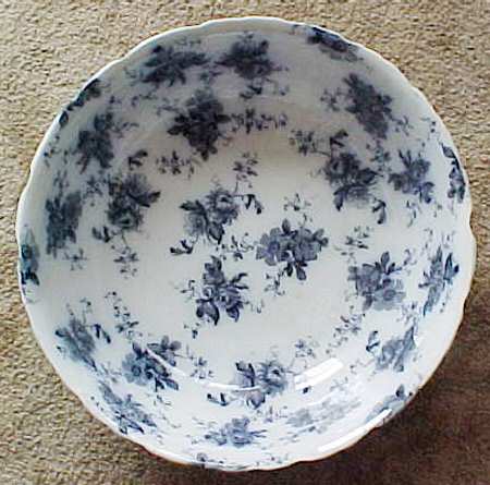Verona (Scattered Blue Flowers) by Ridgway (Ridgways)