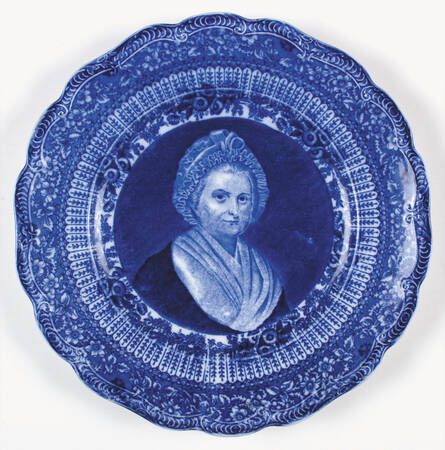 Grecian (Flow Blue, No Trim) Dinner Plate