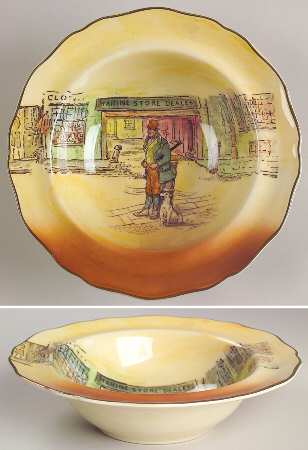 Dickens (Scalloped) Rim Cereal Bowl