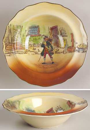 Dickens (Scalloped) Rim Cereal Bowl