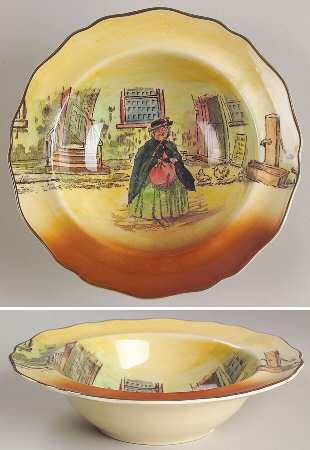Dickens (Scalloped) Rim Cereal Bowl