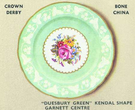 Kendal Green (Duesbury Mint Green) by Royal Crown Derby