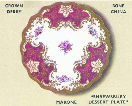 Shrewsbury Marone by Royal Crown Derby