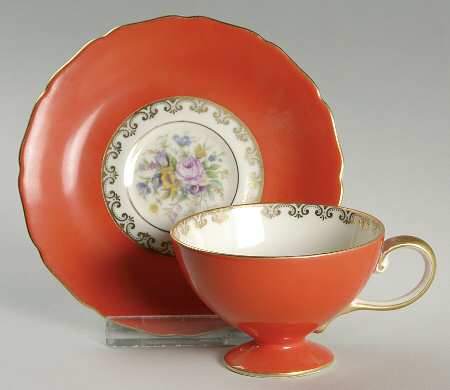 R1108 Footed Demitasse Cup & Saucer Set