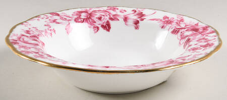 Paradise Red Rim Soup Bowl