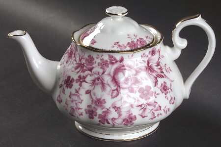 Paradise Red Teapot & Lid