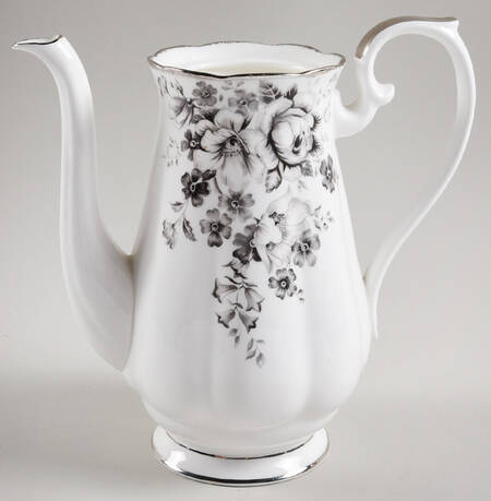 Paradise Black Coffee Pot No Lid