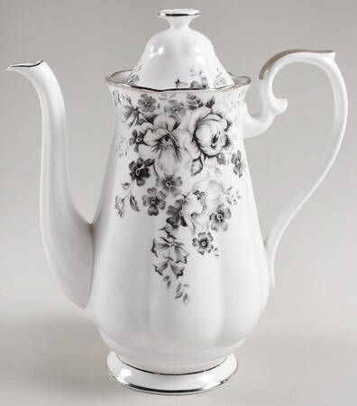 Paradise Black Coffee Pot & Lid