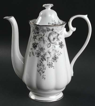 Paradise Black Coffee Pot & Lid
