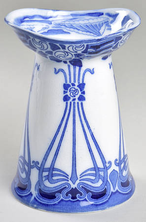 Aubrey Flow Blue 6" Vase