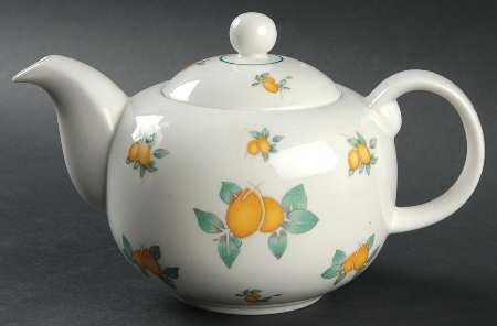 Apricots Teapot & Lid