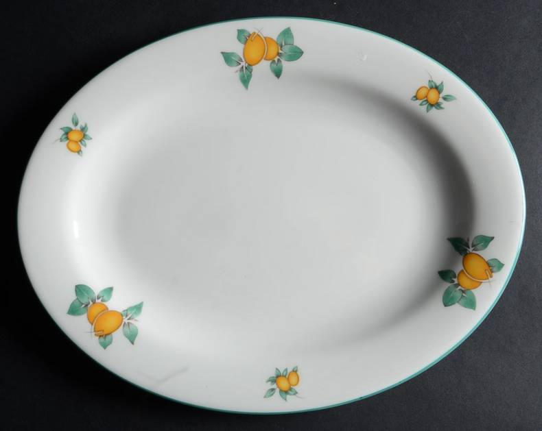 Apricots 13" Oval Serving Platter