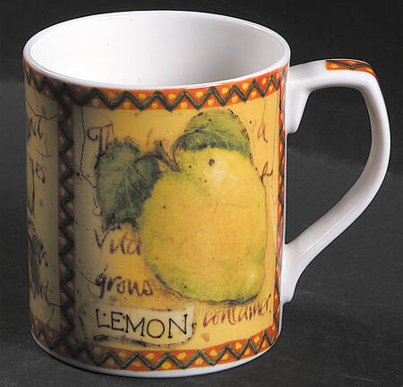 Victorian Fruits Mug