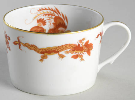 Dragon Red Flat Cup