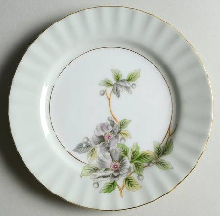 Alpine Flora Bread & Butter Plate