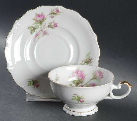 Rxh2 Footed Cup & Saucer Set