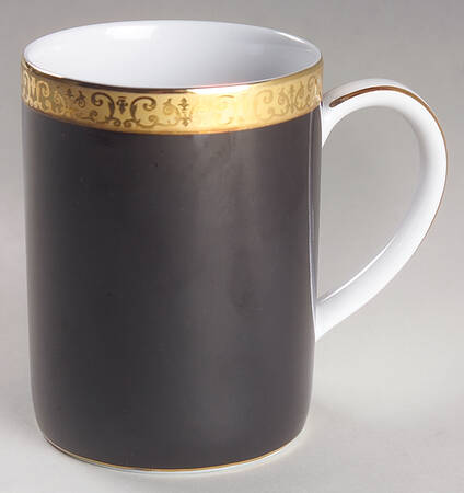 Gold Buffet Black Mug