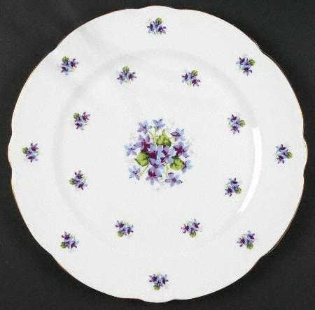Sweet Violets (Not Embossed Gold) by Royal Stafford