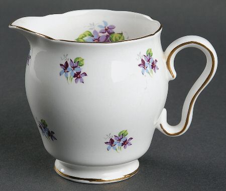 Sweet Violets (Not Embossed Gold) Creamer