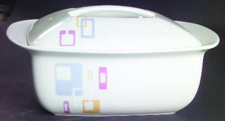 Jamie Oliver Retro 2 Quart Rectangular Covered Casserole