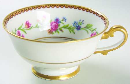 Country Flowers Footed Cup