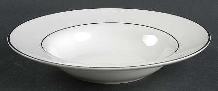 Langdale Platinum Rim Soup Bowl