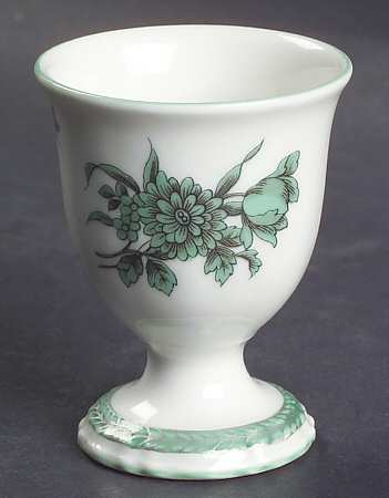 Green Bloom (Green Trim) Single Egg Cup