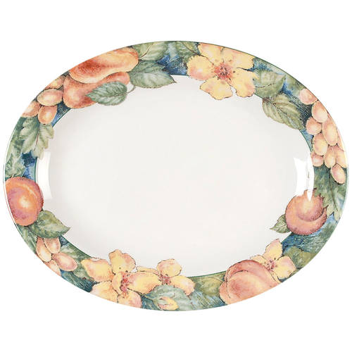 Georgia (Indonesia) 13" Oval Serving Platter