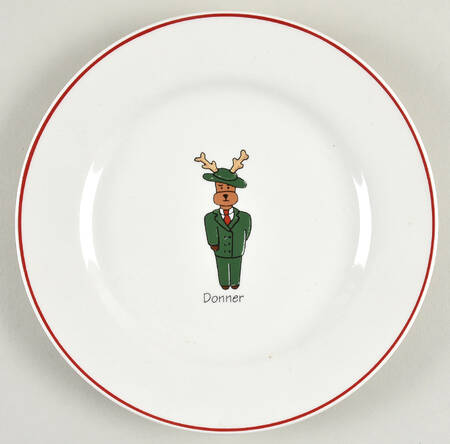 RAX1 Salad Plate by Rainbow Mountain