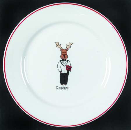 RAX1 Salad Plate by Rainbow Mountain