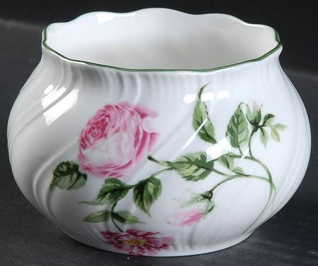 Mottis Font Roses Open Sugar Bowl