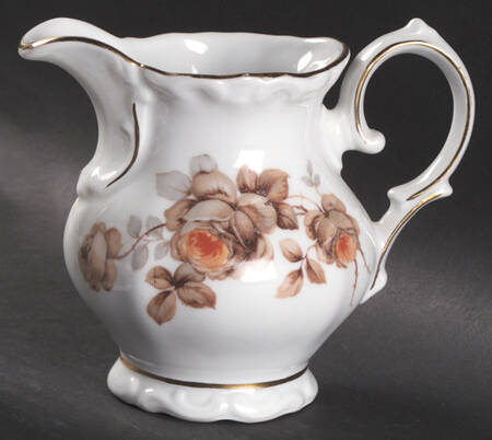 Brown Rose (Gold Trim) Creamer