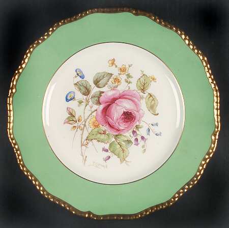 Curnock Rose Light Green by Royal Doulton