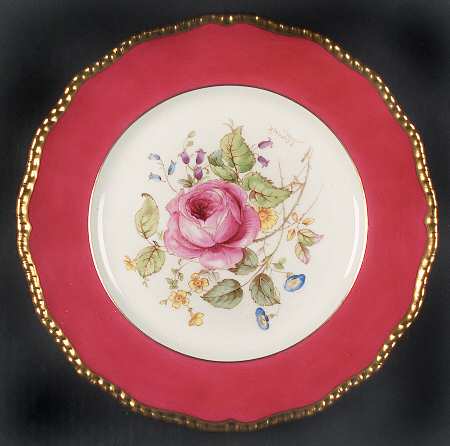 Curnock Rose Red by Royal Doulton
