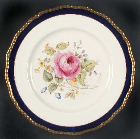 Curnock Rose Cobalt by Royal Doulton
