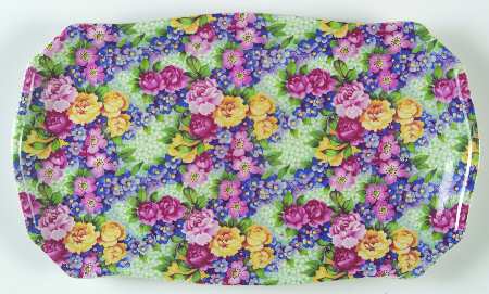 Julia (Post 1964, White Background, No Trim) 10" Sandwich Tray