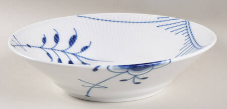 Mega Blue Fluted 8" Deep Plate