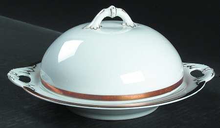 Colonial Round Covered Butter