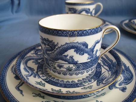 9684 Flat Cup & Saucer Set